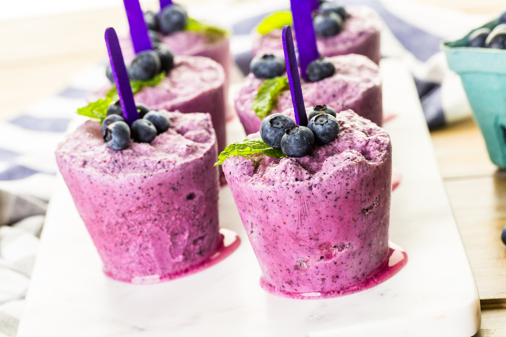 borovničev sladoled