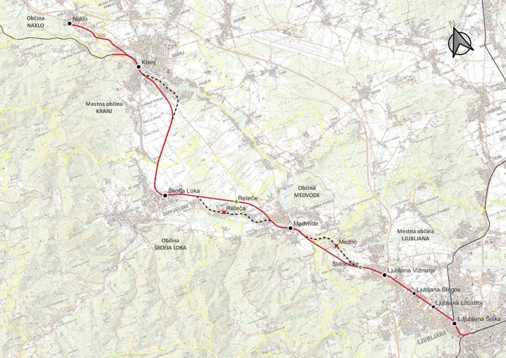 Kaj se pripravlja na železniški progi med Ljubljano in Kranjem?